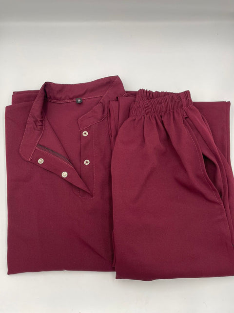 Pyjama De Bloc Officier Bordeau