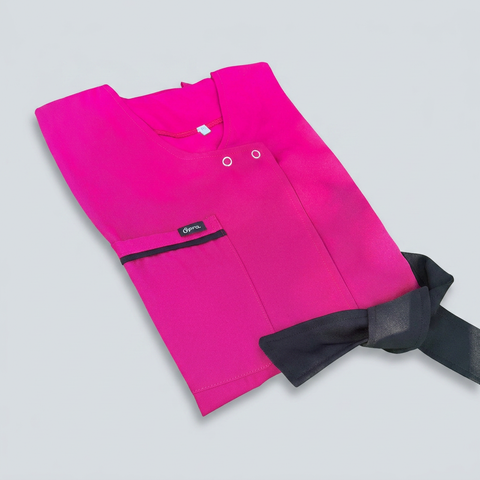 Porte-Feuille Rose-Indien-Foncé&Noir
