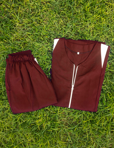 Pyjama De Bloc Sensla & Triangle Grenat