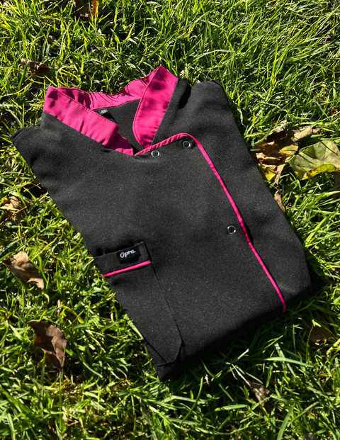 Pyjama De Bloc Officier Noir & Rose indien