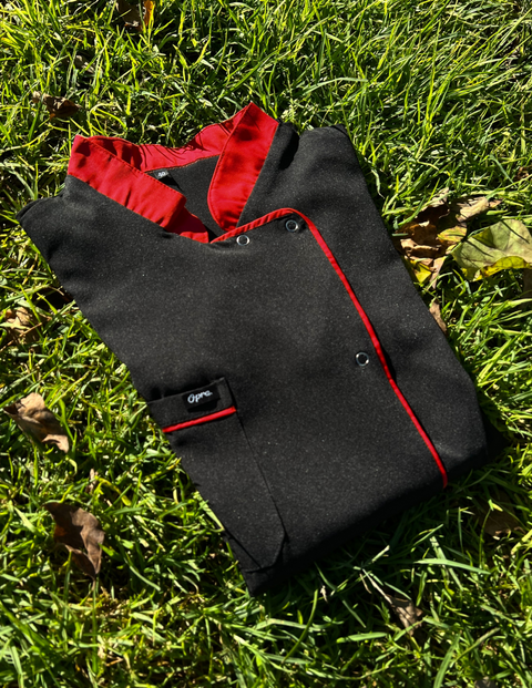 Pyjama De Bloc Officier Noir & Rouge